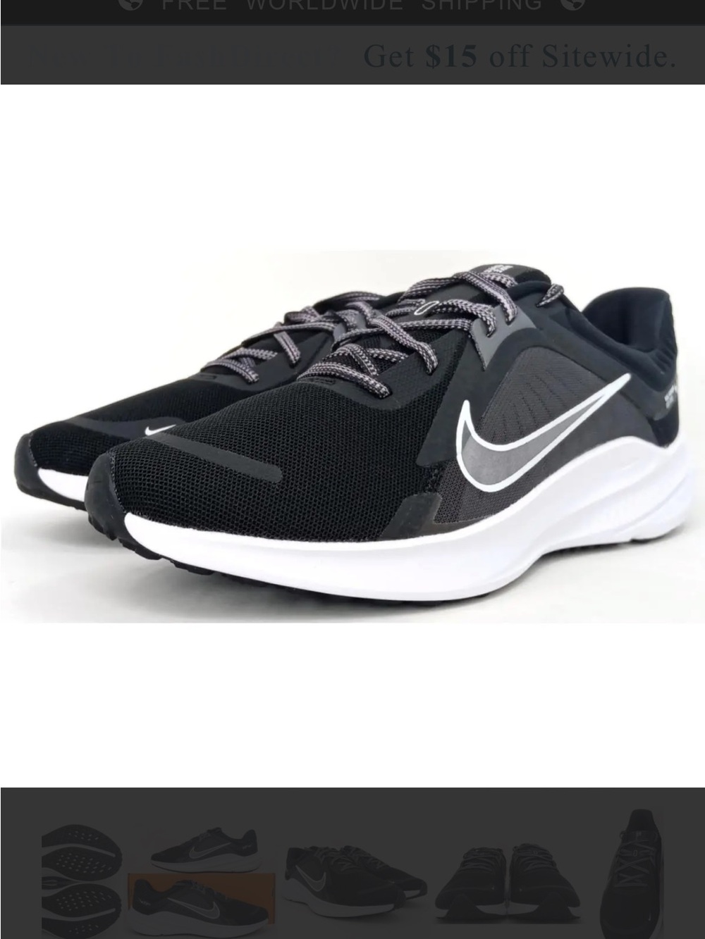 New woman’s Nike quest 5 shoes